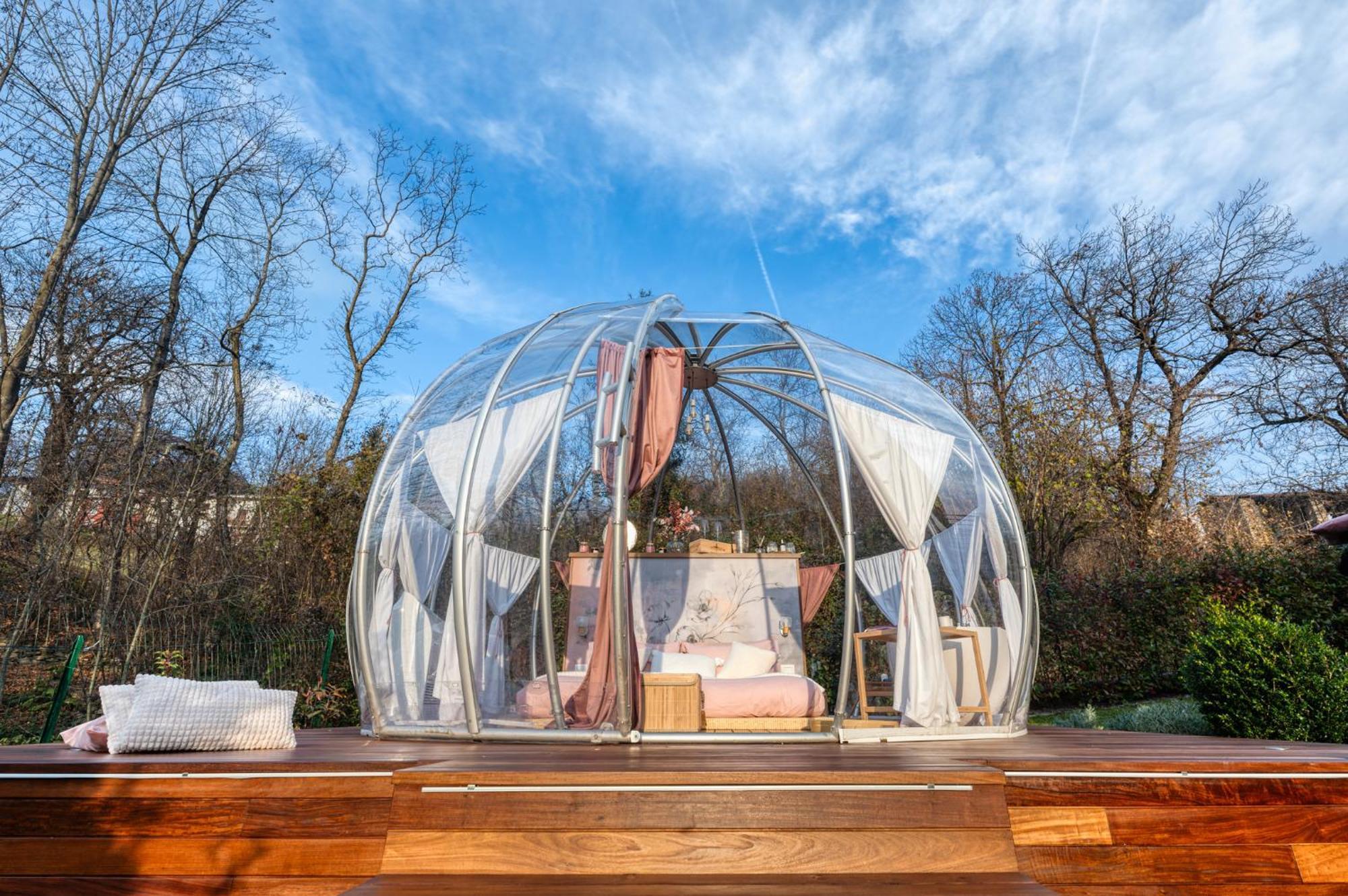 Il Cantico Bubble Room Experience Сан-Джакомо Экстерьер фото
