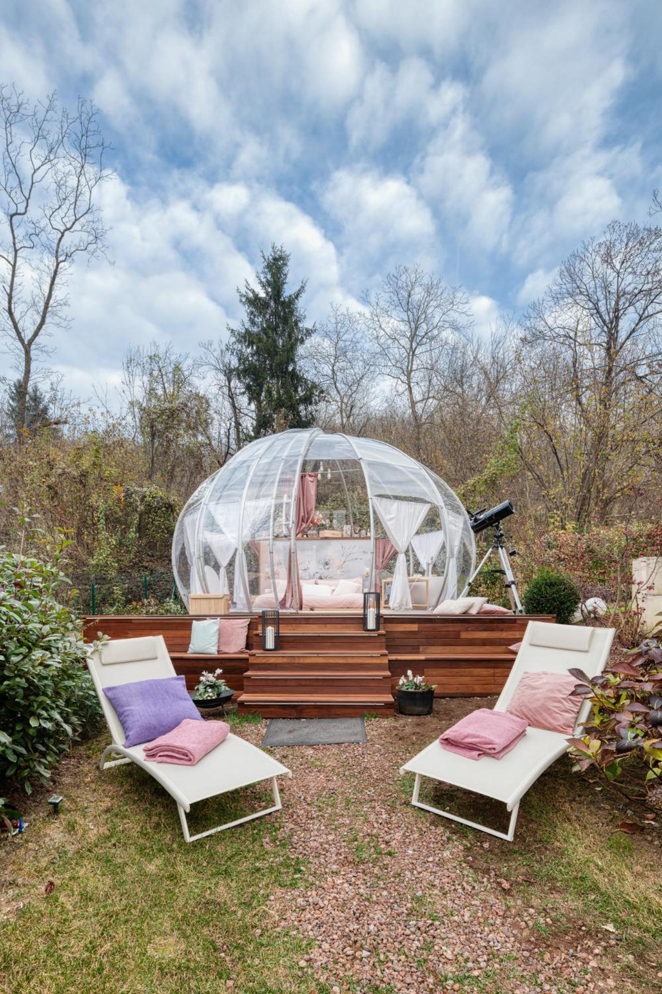 Il Cantico Bubble Room Experience Сан-Джакомо Экстерьер фото