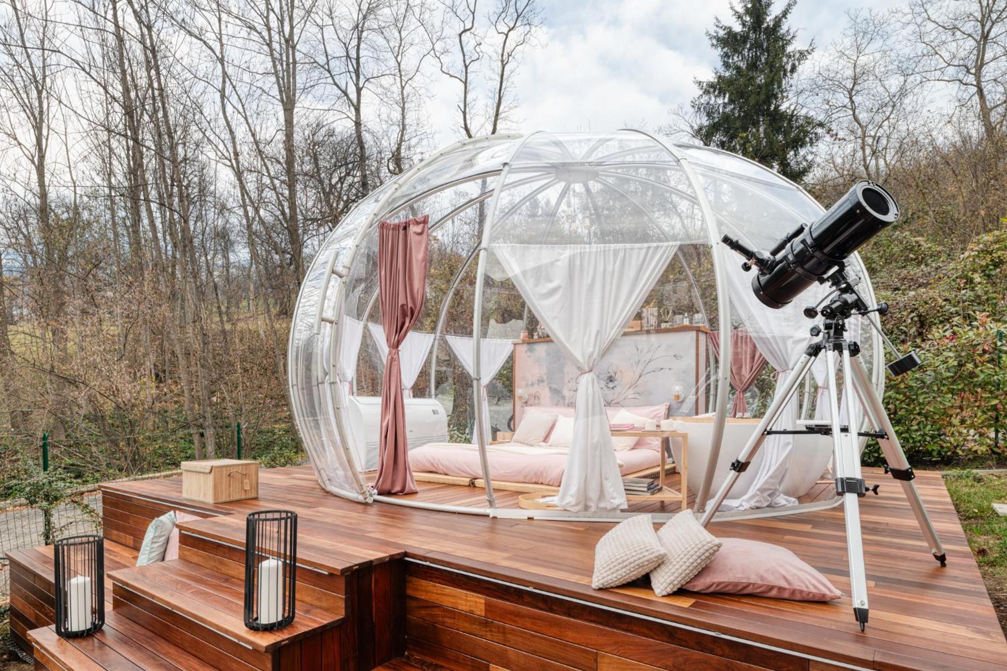 Il Cantico Bubble Room Experience Сан-Джакомо Экстерьер фото
